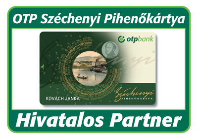 OTP Széchenyi Pihenőkártyát is elfogadunk